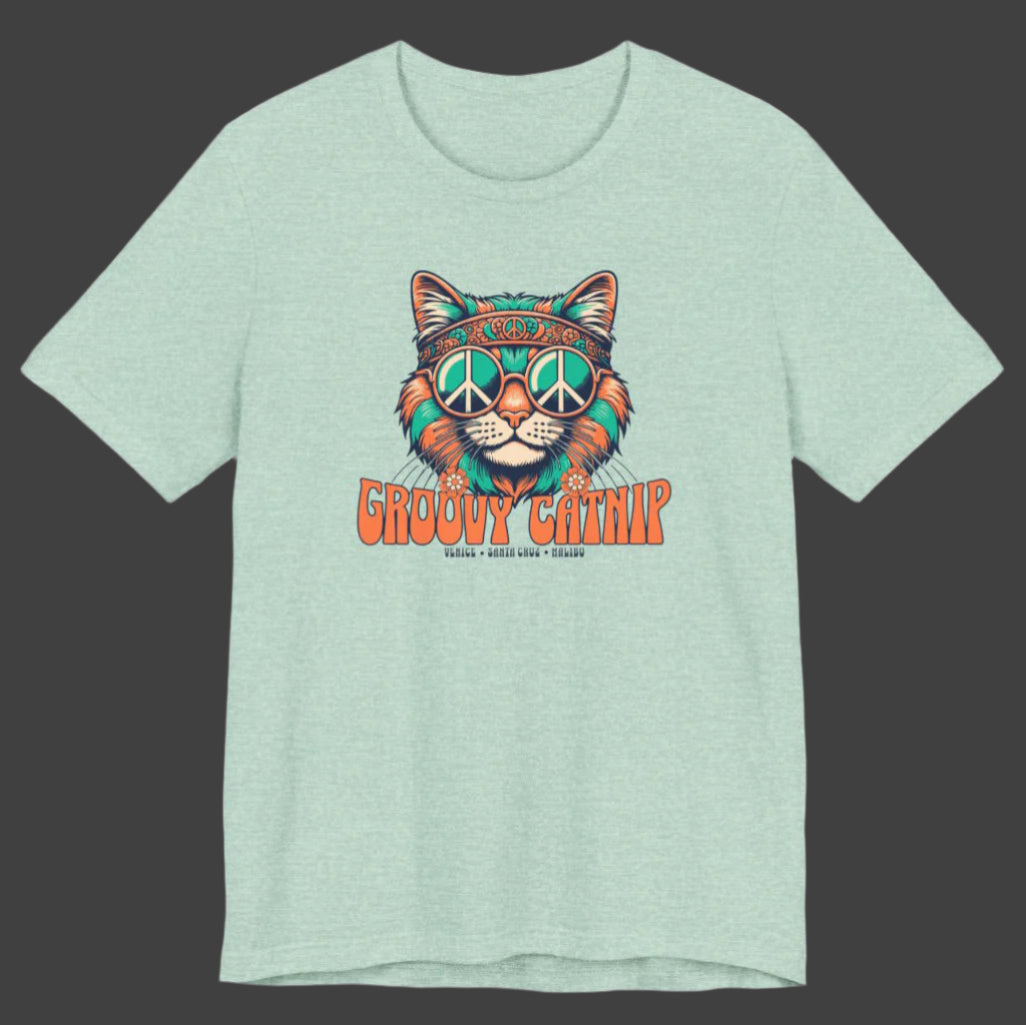 GROOVY CATNIP - Ultra-Soft Unisex Tee