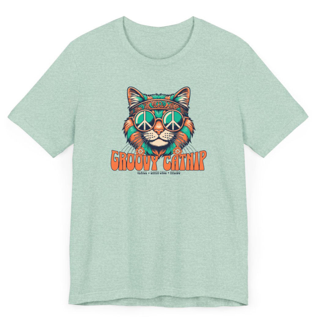 GROOVY CATNIP - Ultra-Soft Unisex Tee