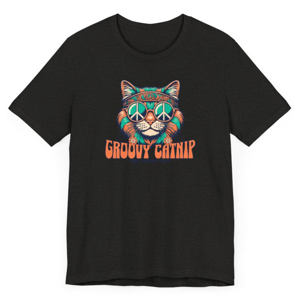 GROOVY CATNIP - Ultra-Soft Unisex Tee