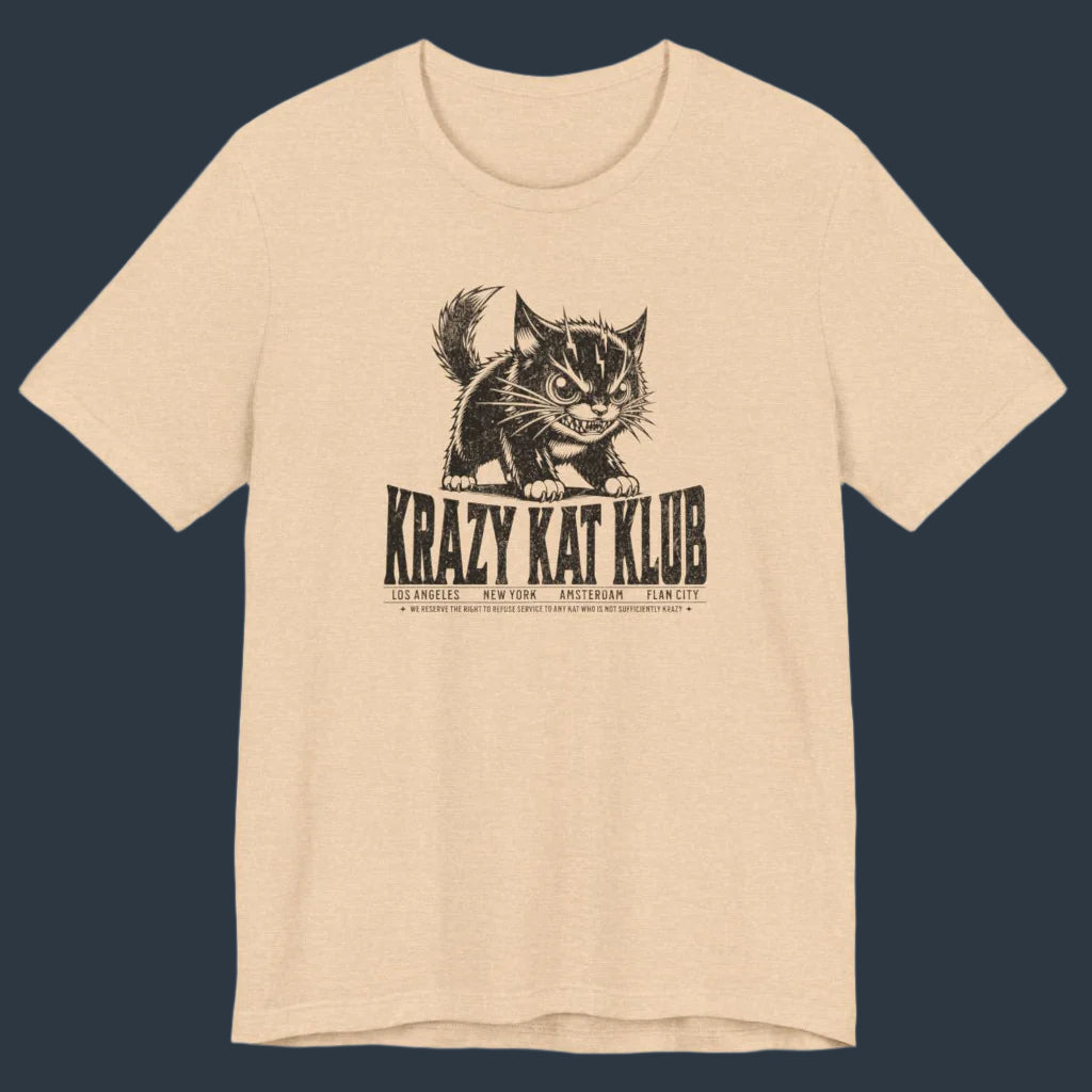 KRAZY KAT KLUB - Ultra-Soft Unisex Tee