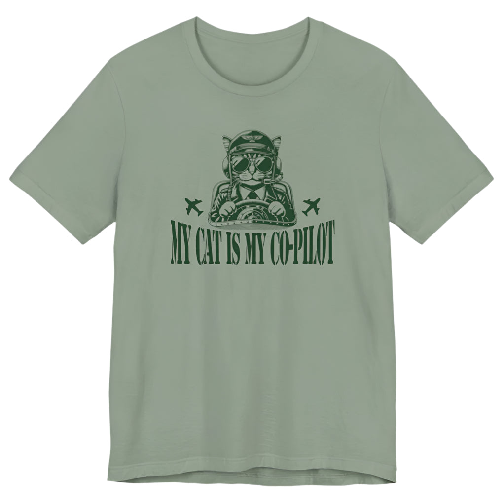 CO-PILOT CAT - Ultra-Soft Unisex Tee