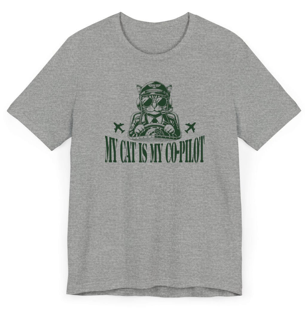 CO-PILOT CAT - Ultra-Soft Unisex Tee