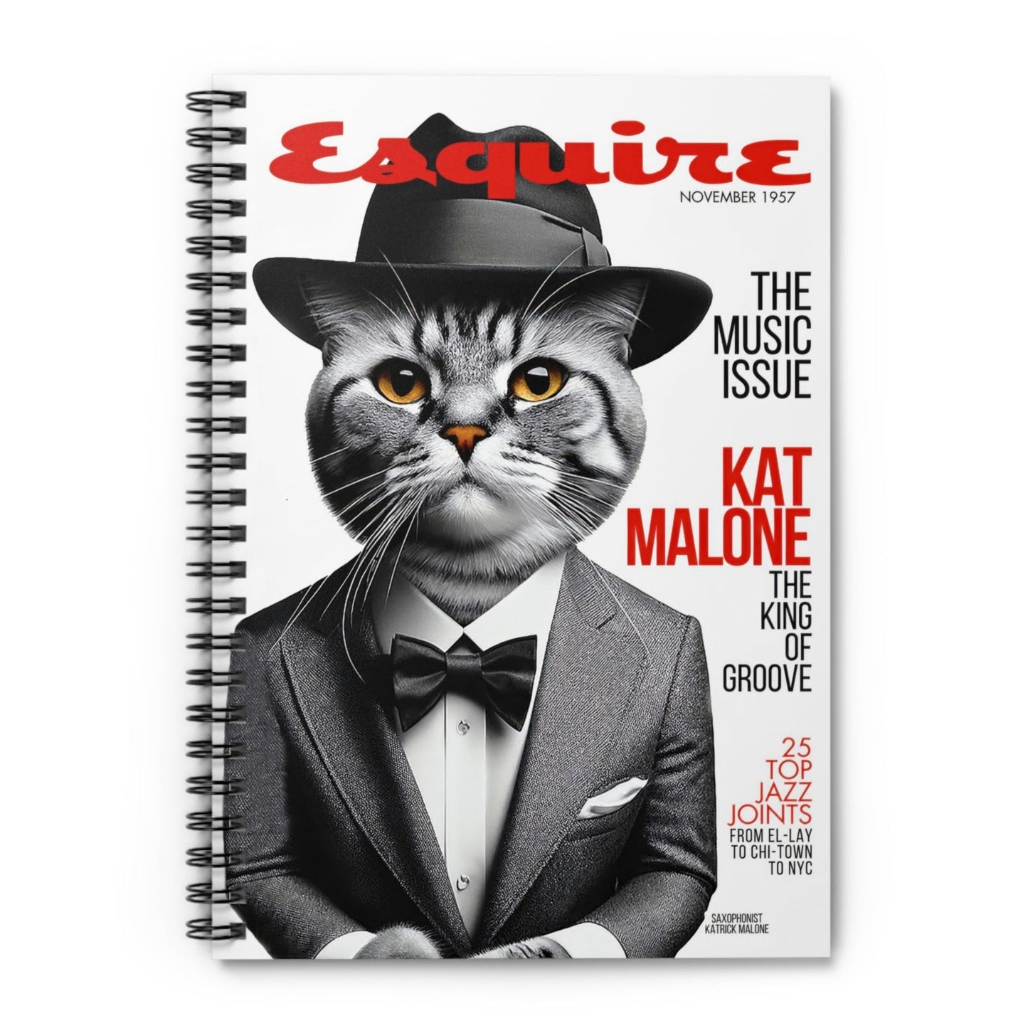 KAT MALONE - Blank Journal/Notebook