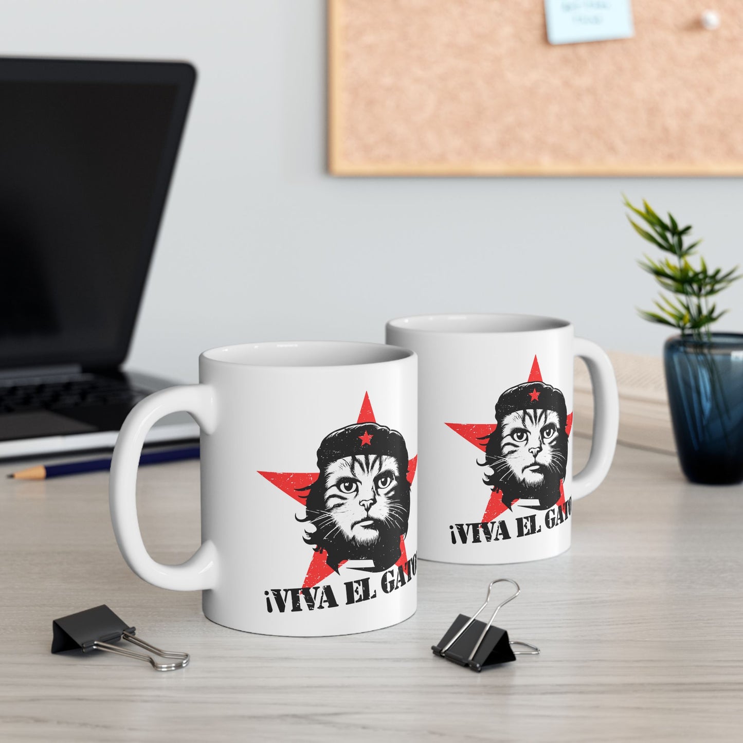 VIVA EL GATO! - White Mug (2 sizes)