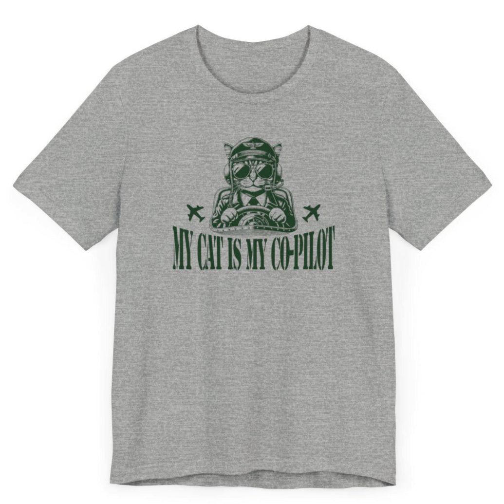 CO-PILOT CAT - Ultra-Soft Unisex Tee