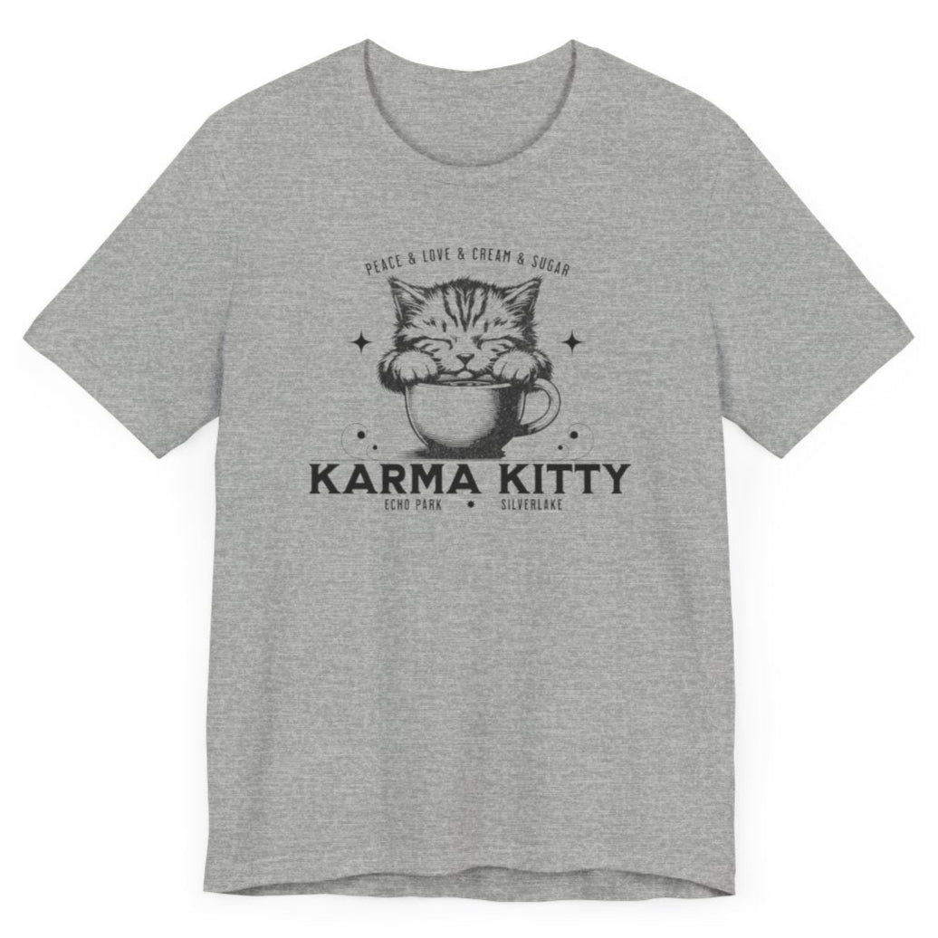 KARMA KITTY COFFEE - Ultra-Soft Unisex Tee