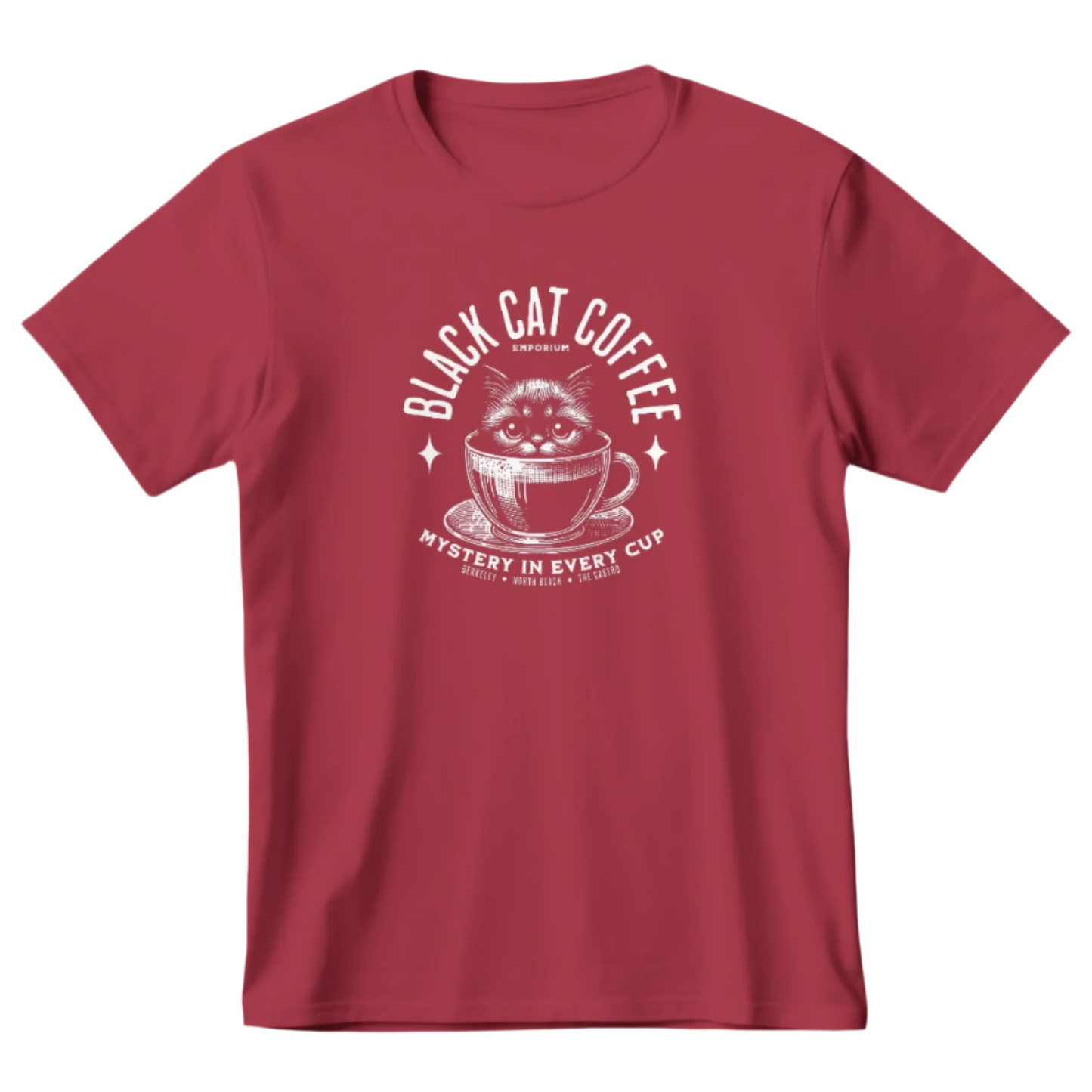 BLACK CAT COFFEE - Ultra-Soft Unisex Tee