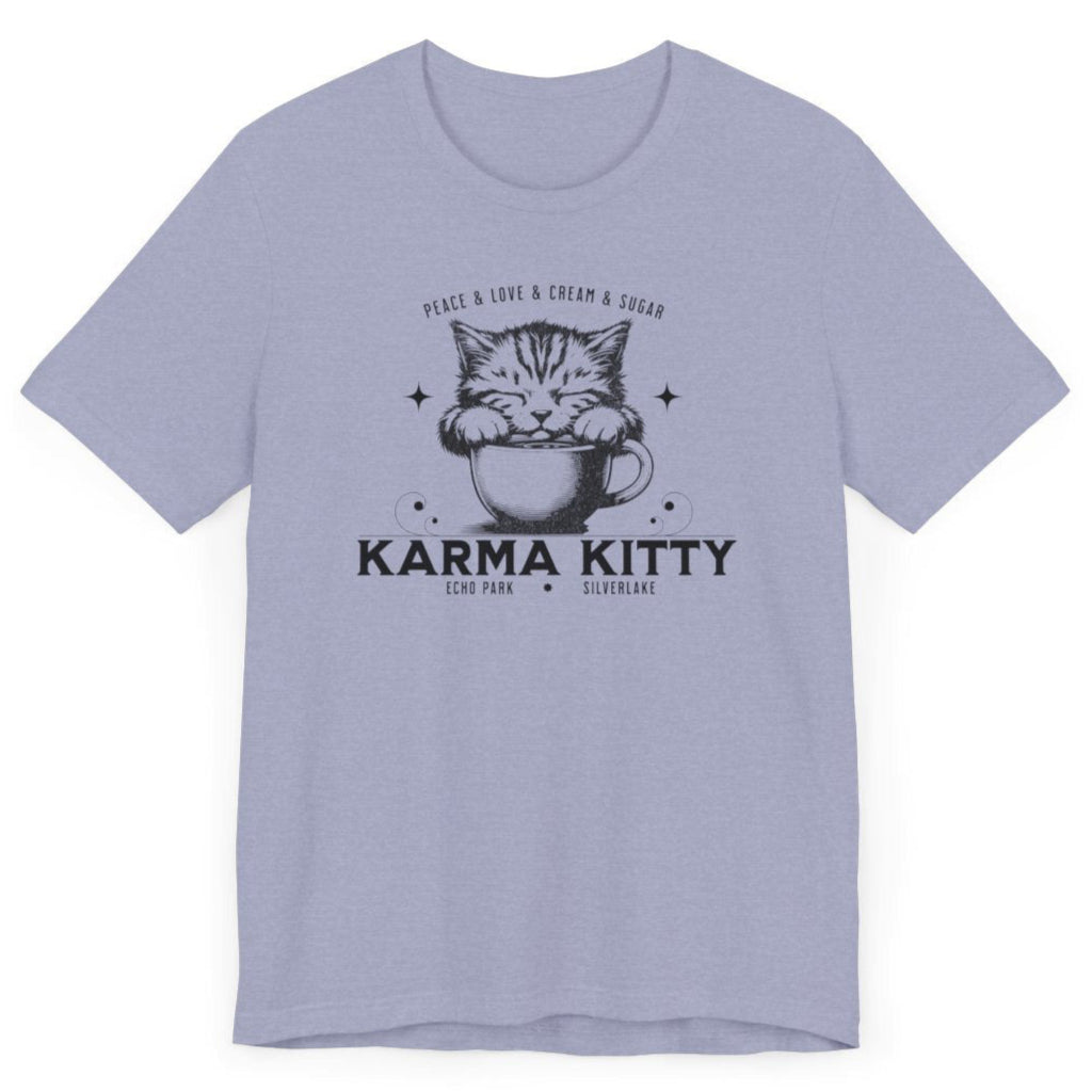 KARMA KITTY COFFEE - Ultra-Soft Unisex Tee