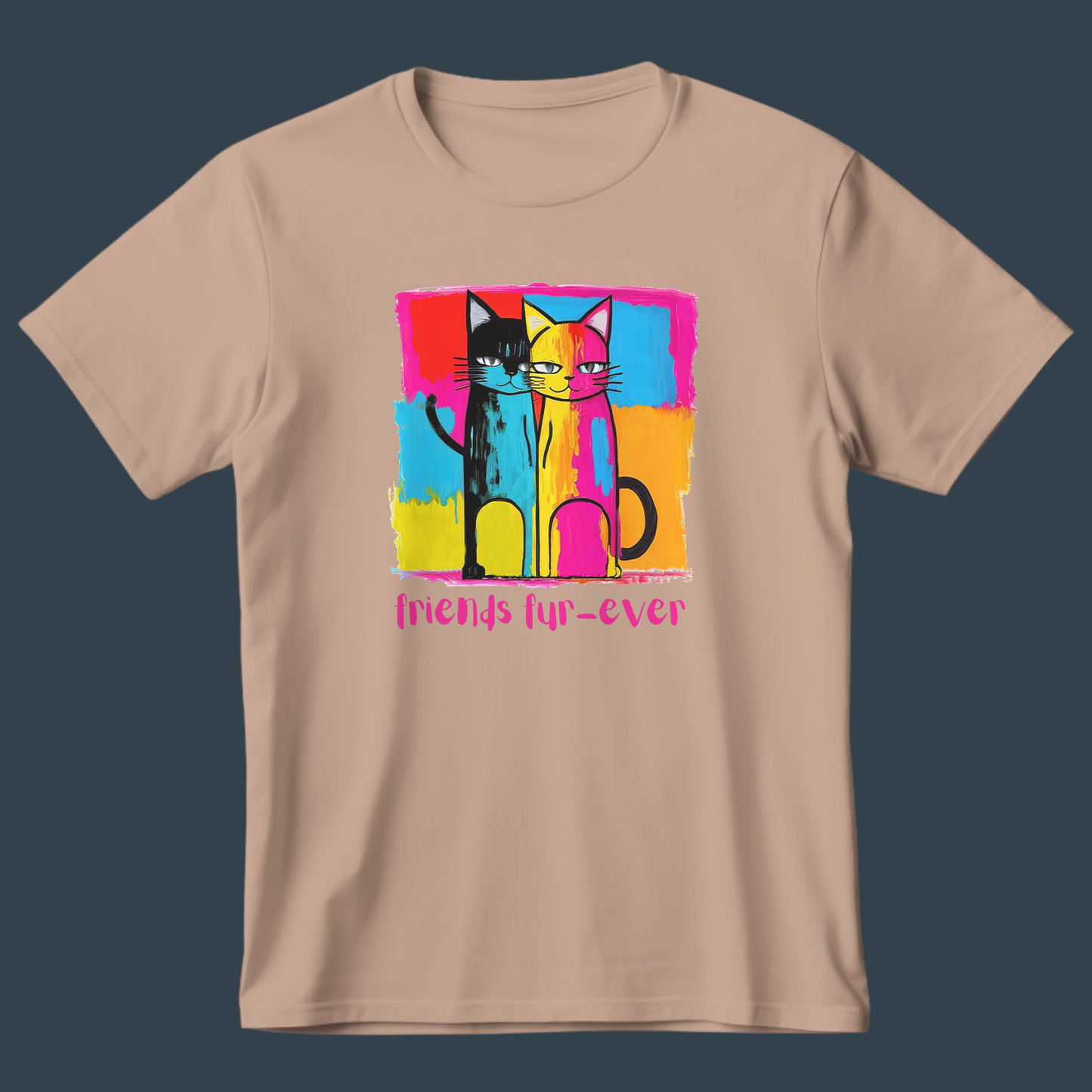 FRIENDS FUR-EVER - Ultra-Soft Unisex Tee