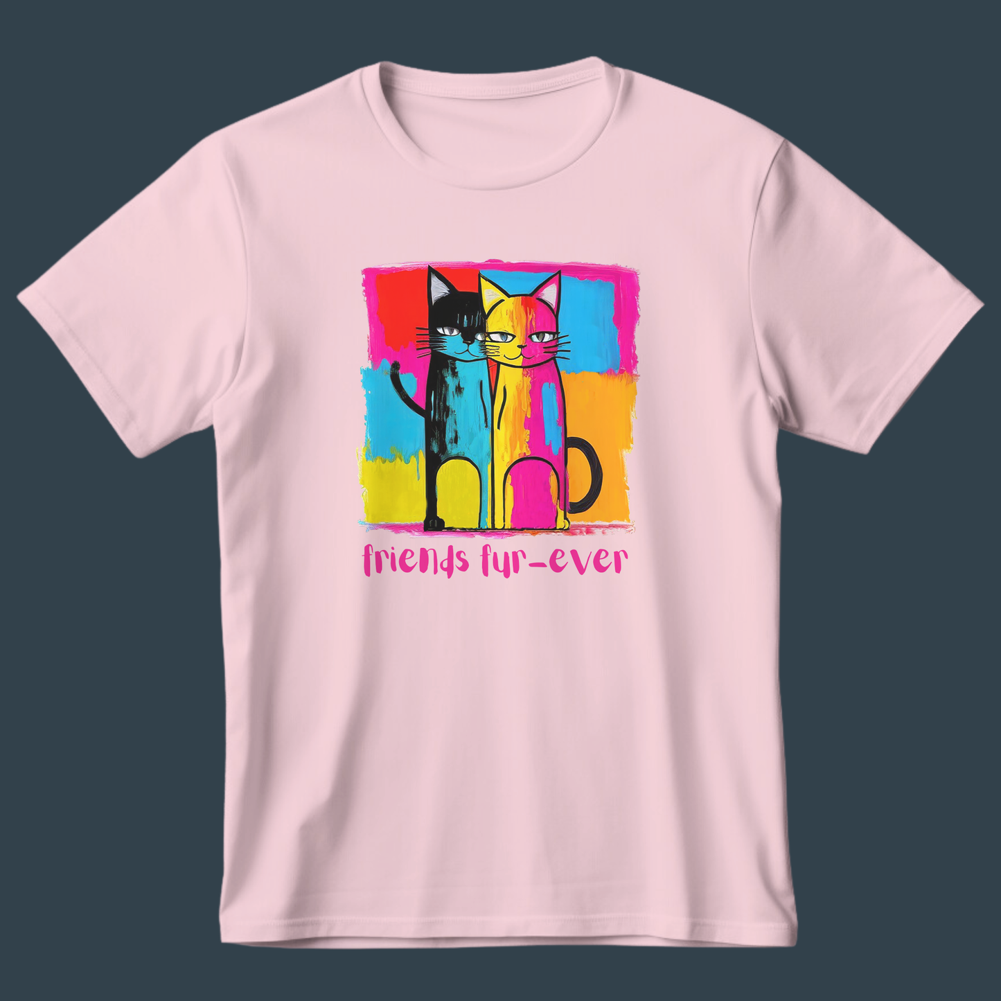 FRIENDS FUR-EVER - Ultra-Soft Unisex Tee