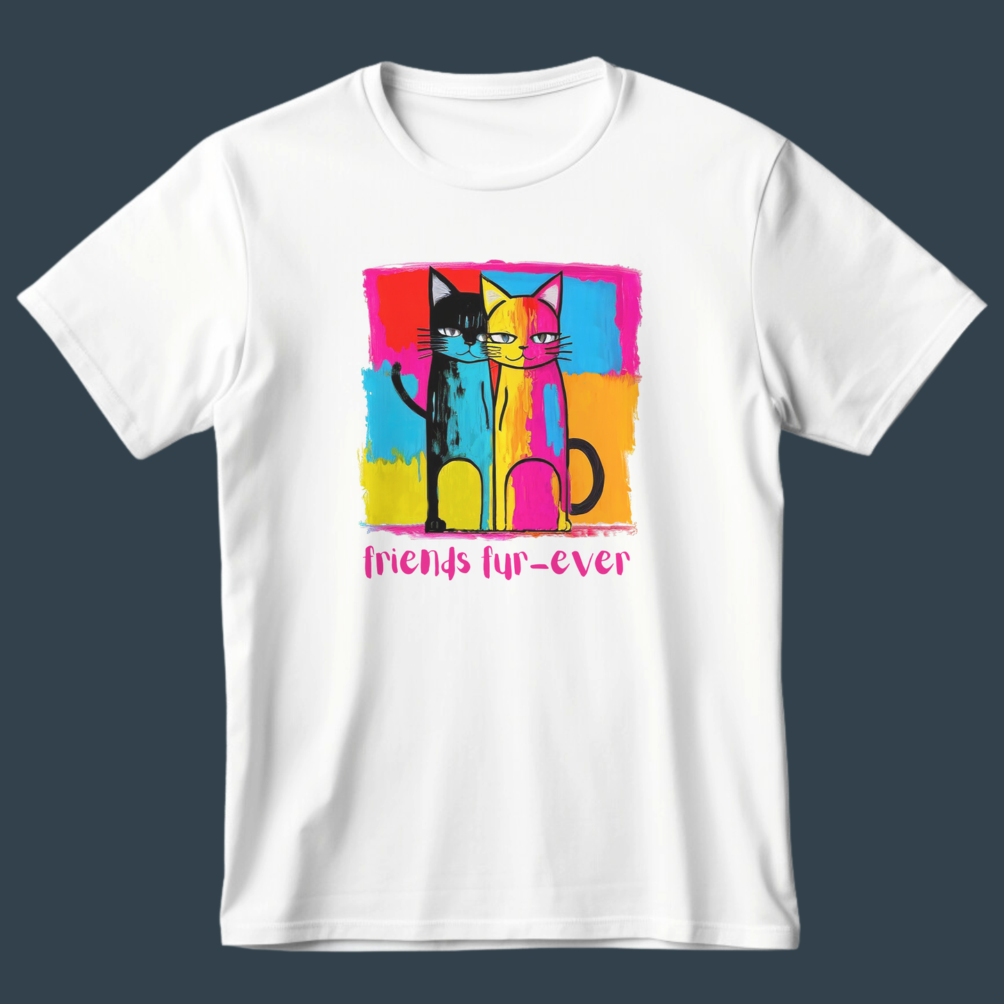 FRIENDS FUR-EVER - Ultra-Soft Unisex Tee