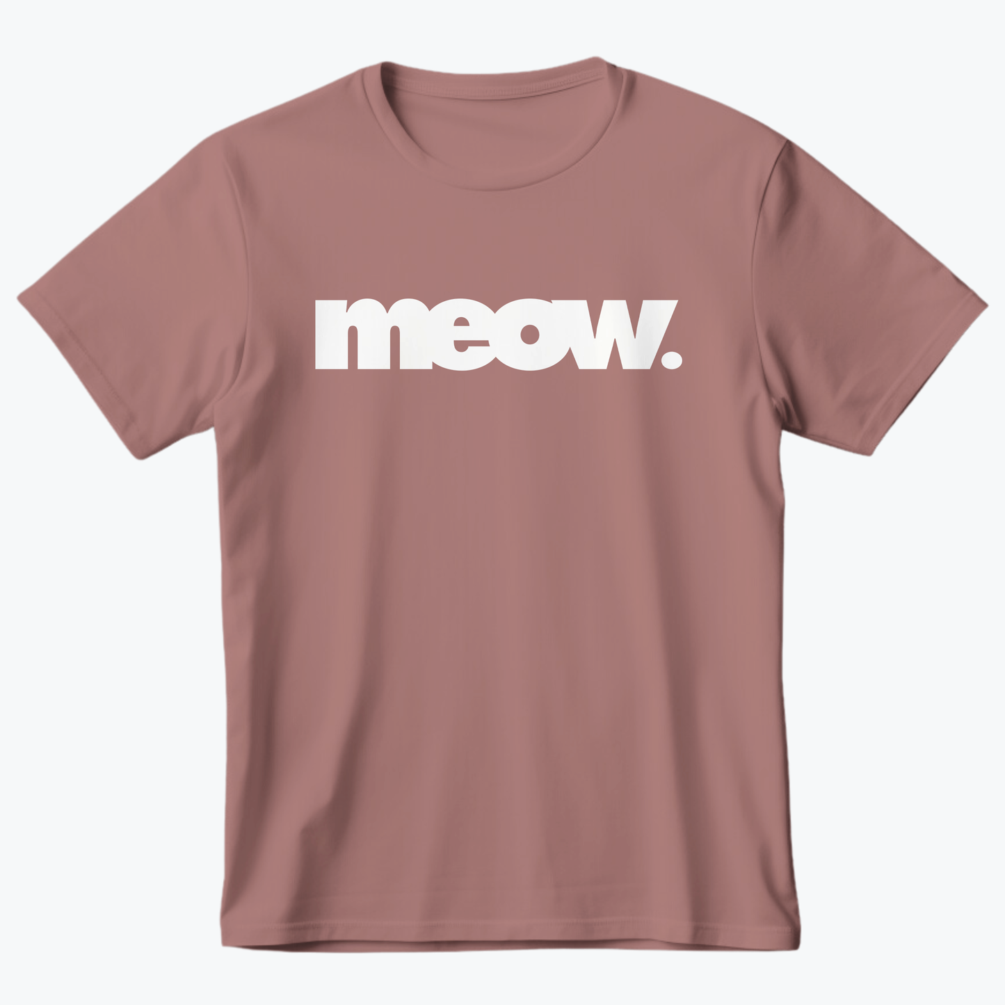 meow. - Ultra-Soft Unisex Tee