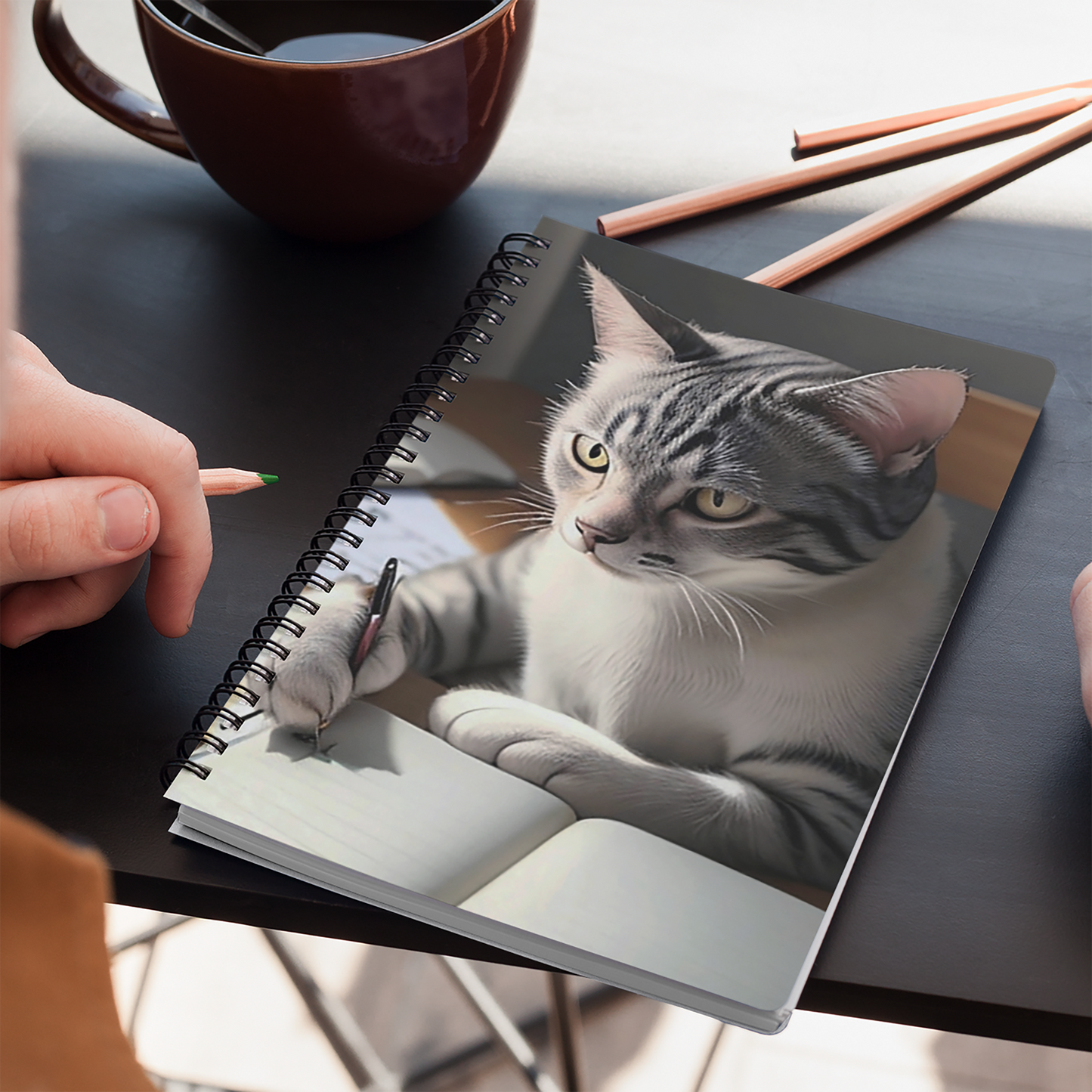 CAT JOURNAL - Blank Journal/Notebook