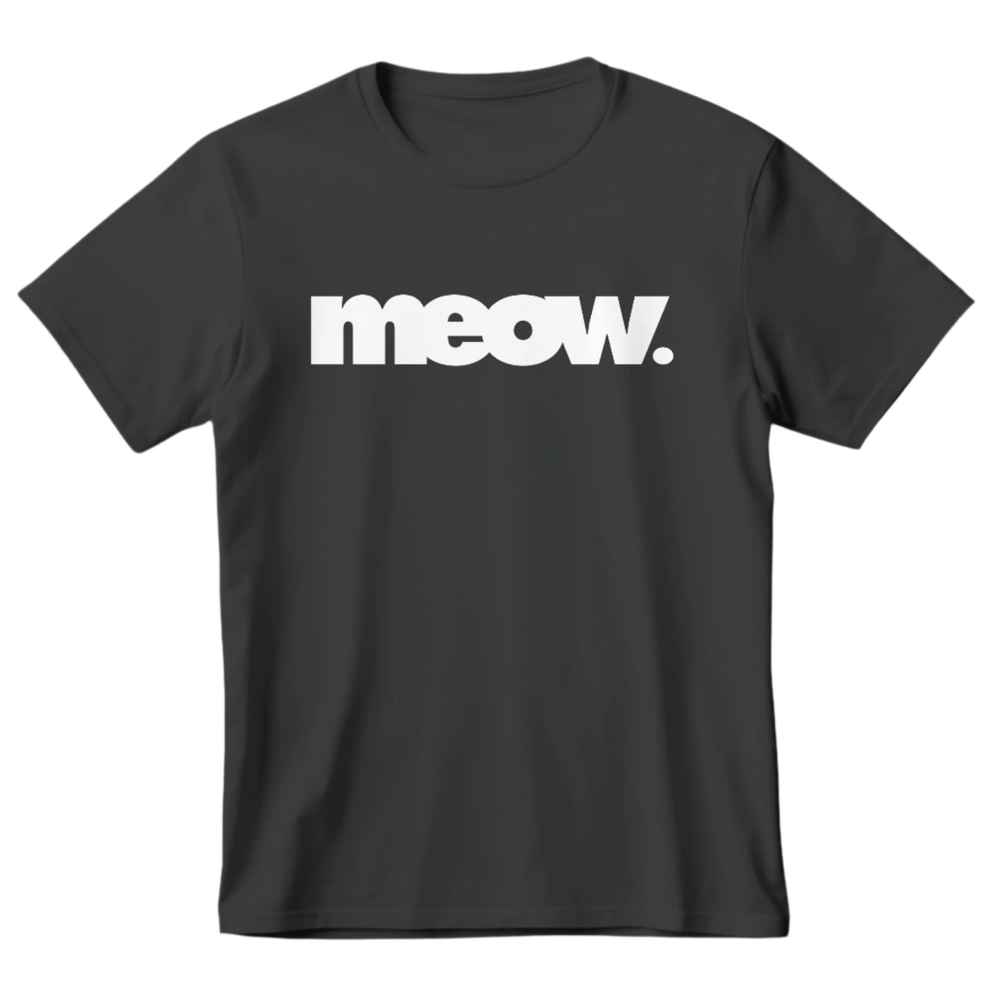 meow. - Ultra-Soft Unisex Tee