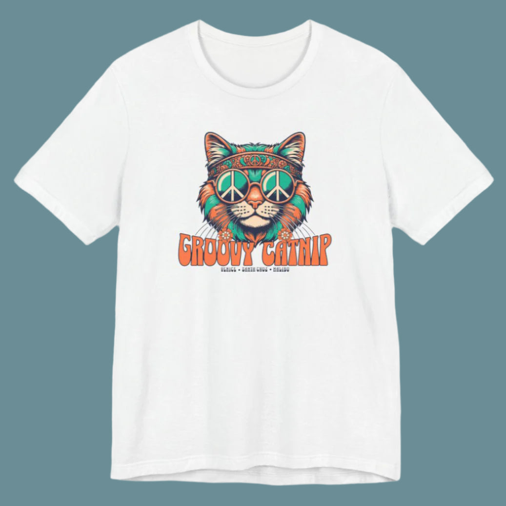 GROOVY CATNIP - Ultra-Soft Unisex Tee