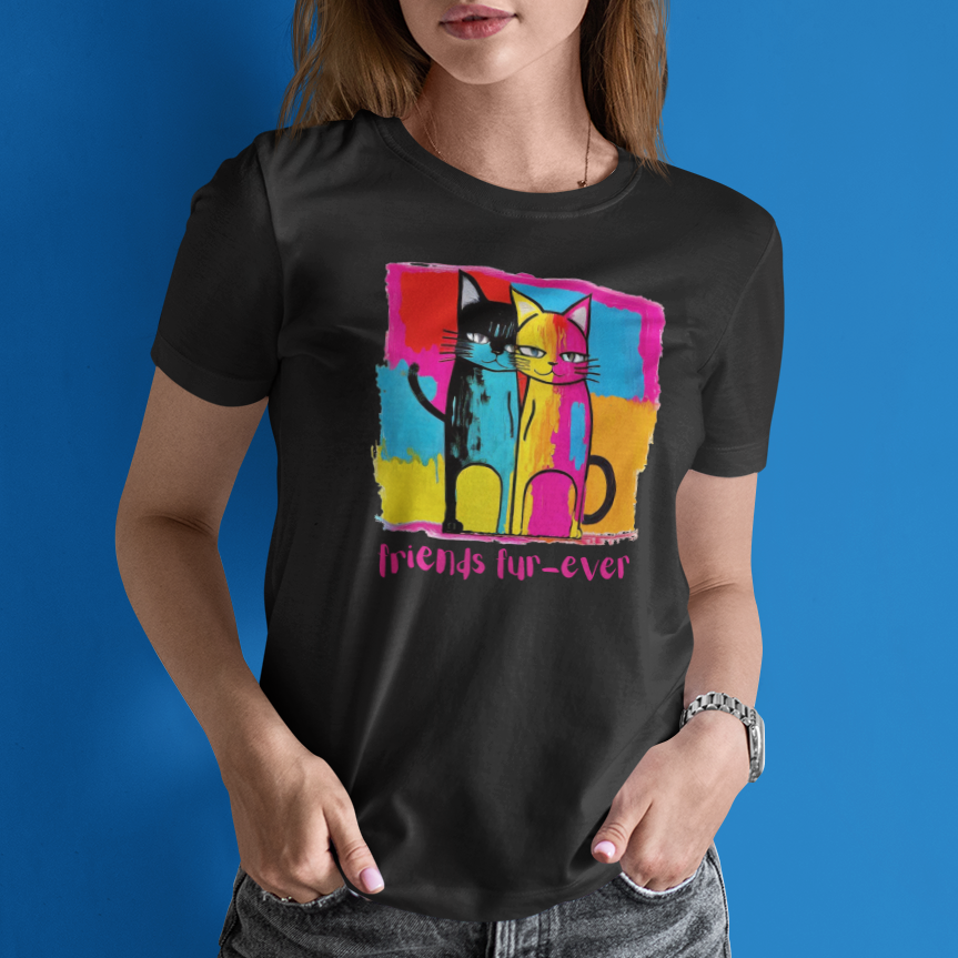 FRIENDS FUR-EVER - Ultra-Soft Unisex Tee