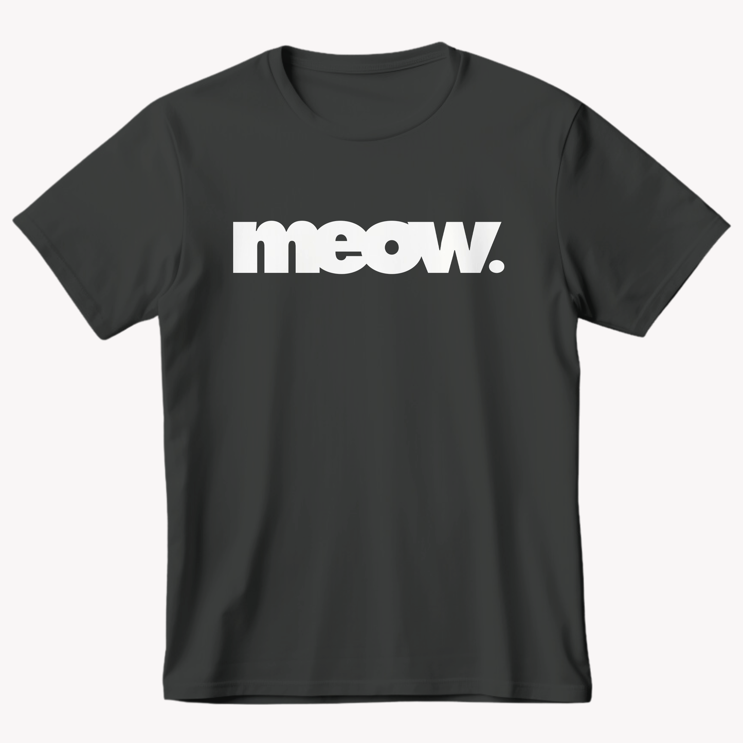 meow. - Ultra-Soft Unisex Tee