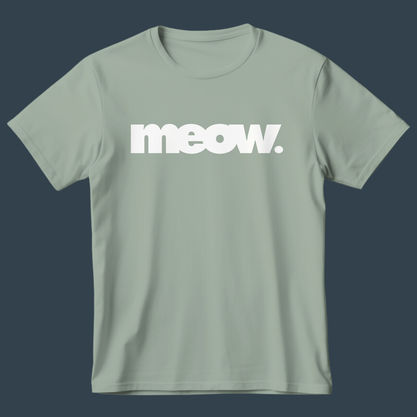 meow. - Ultra-Soft Unisex Tee