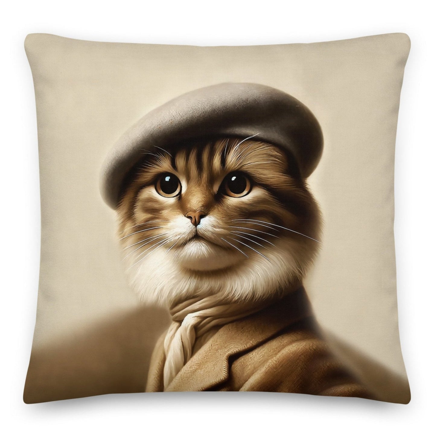 "Le Monsieur" - Luxury Throw Pillow (2 sizes)