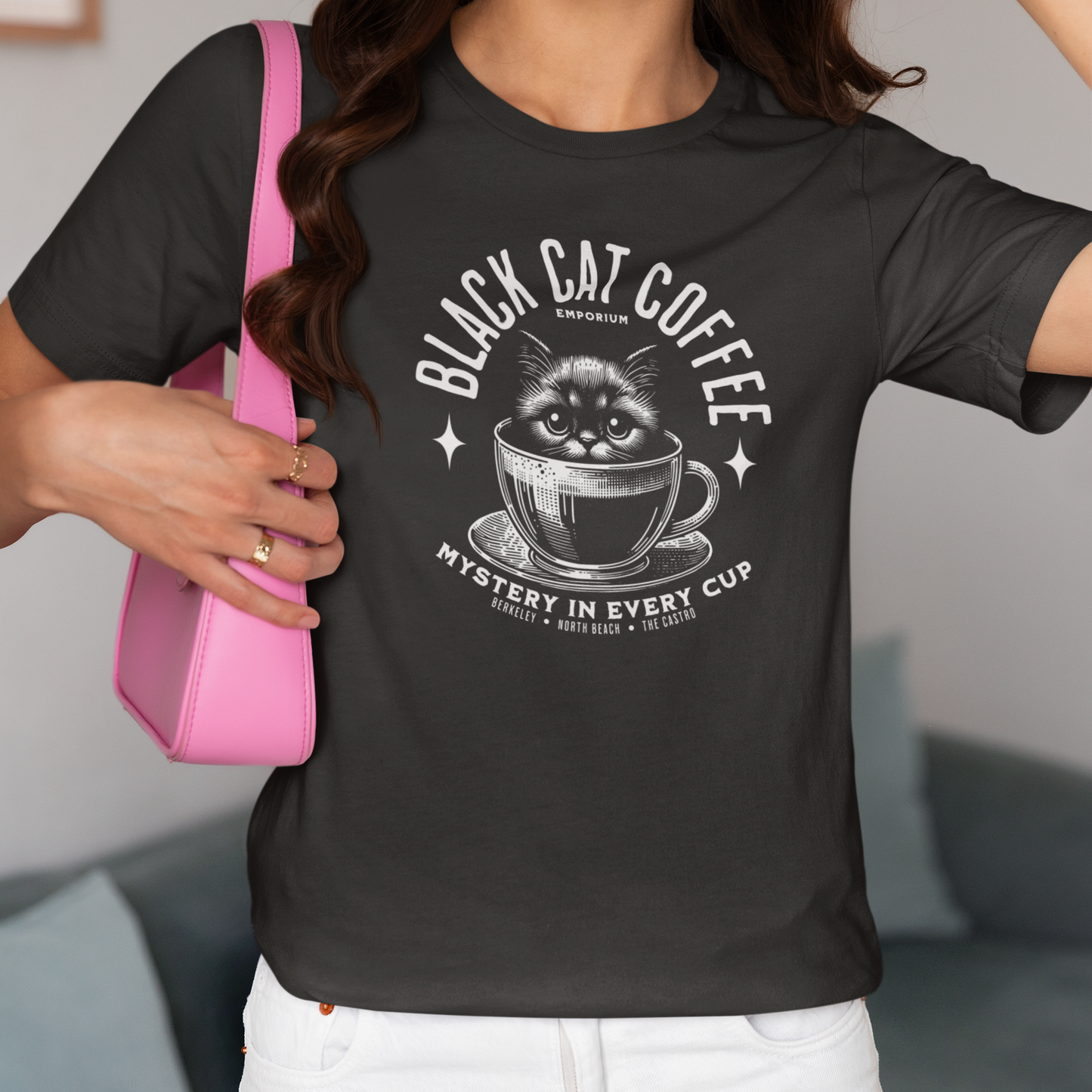 “Black Cat Coffee” - Ultra-Soft Tee