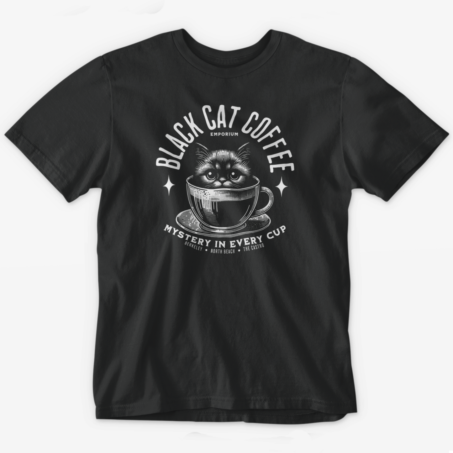 “Black Cat Coffee” - Ultra-Soft Tee