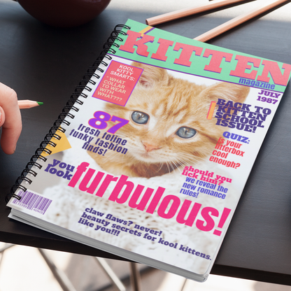 KITTEN MAGAZINE - Blank Journal/Notebook