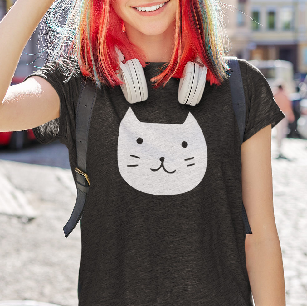 "Happy Cat” - Ultra-Soft Tee